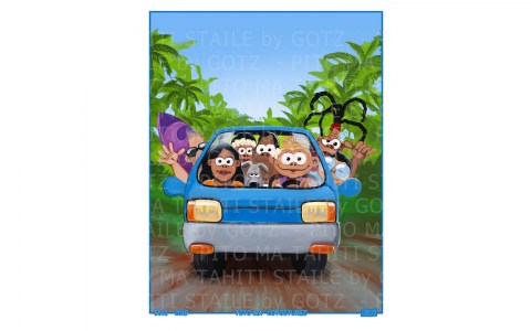 Covoiturez Poster 50x65